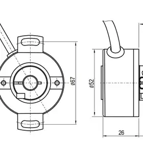 Инкрементальный энкодер INNOCONT EIP 50HO 12630V3000-R2