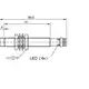 Индуктивный датчик Balluff BES M08MG1-PSC60F-S49G