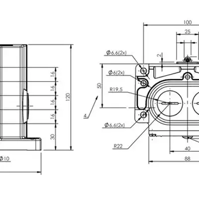 Блочный выключатель Balluff BNS 819-D05-R16-100-10-FD