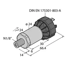 Датчик давления TURCK PT3000PSIG-2014-U1-DA91/X