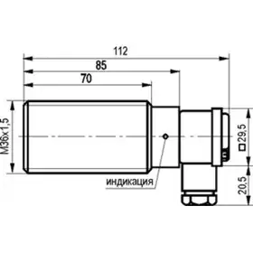 Индуктивный датчик ТЕКО ISB AT91A-02G-12E-L
