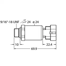 Датчик давления TURCK PT600R-2121-I2-AMPS1.5