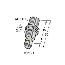 Индуктивный датчик TURCK BI8U-EM18WD-VP6X-H1141/3GD