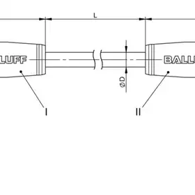 Соединительный кабель Balluff BCC M415-M415-3A-344-PS75N6-020