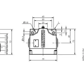 Блочный выключатель Balluff BNS 813-B05-R12-61-A-12-05