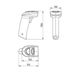 Ручной сканер 2D штрих-кодов Wenglor CSMH009