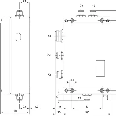 Блок обработки RFID Balluff BIS C-6028-048-050-06-ST28