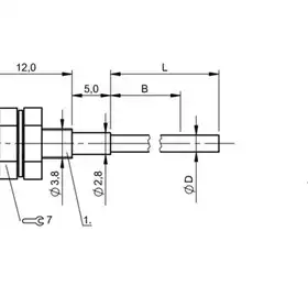Оптоволоконный кабель Balluff BFO D22-LA-KB-EAK-10-02