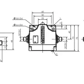 Блочный выключатель Balluff BNS 813-B03-D12-61-A-22-03-FC-S80S