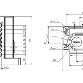 Блочный выключатель Balluff BNS 813-D08-L12-100-20-04