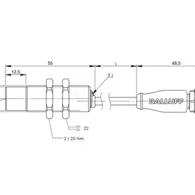 RFID головка чтения/записи Balluff BIS VM-346-401-S4