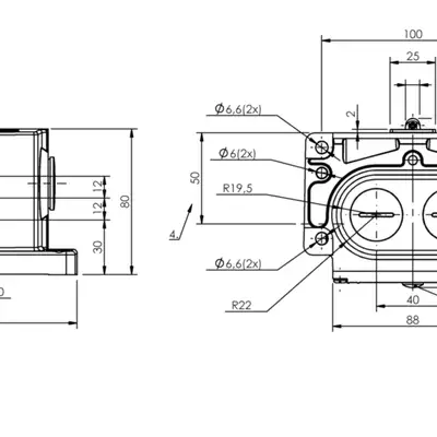 Блочный выключатель Balluff BNS 819-D03-R12-100-10-FD