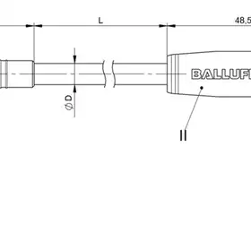 Соединительный кабель Balluff BCC W313-W413-3E-300-TW0334-020
