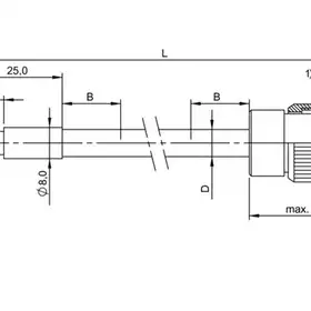 Оптоволоконный кабель Balluff BFO 18A-XAC-SMG-30-1,5