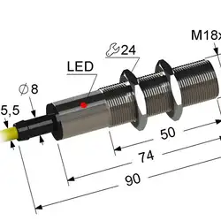 Индуктивный датчик Мега-К VB2-18M90-5B84-Z