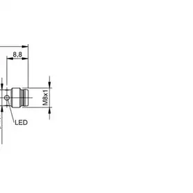 Индуктивный датчик Balluff BES G06EB-PSC40F-S49G