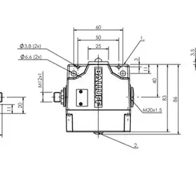 Блочный выключатель Balluff BNS 819-B02-E12-61-12-10-FD-S80R