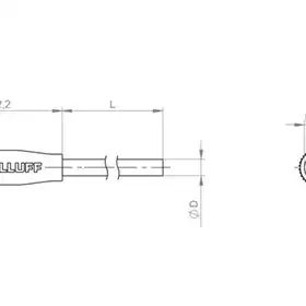 Разъем с кабелем Balluff BCC M313-0000-10-001-VX8334-020