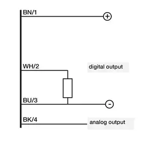 Ультразвуковой датчик расстояния DATASENSING UQ1D/G6-0E