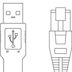 Соединительный кабель Leuze Electronic KSS HS-USB-4A-RJ41-AA-T1-020
