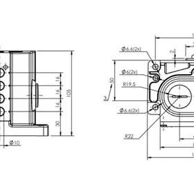 Блочный выключатель Balluff BNS 813-D04-D16-100-22-04