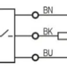 Индуктивный датчик LANBAO LR18XBN12DPOY-5M