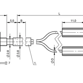 Оптоволоконный кабель Balluff BFO D10-XA-HB-EAK-10-02