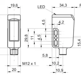 Оптический датчик Baumer FNDR 14G6903/S14