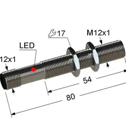 Индуктивный датчик Мега-К VB2-12M80-2B84-C27