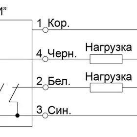 Индуктивный датчик СЕНСОР ВБИ-Ф80-40У-2123-С.9