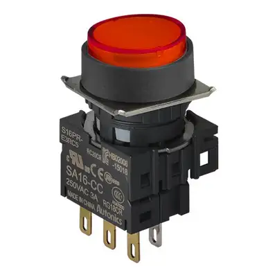 Кнопочный выключатель Autonics S16PR-E3RC12
