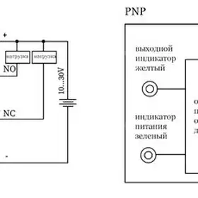 Оптический датчик LANBAO PSE-YC35DPRL-E3