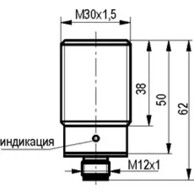 Индуктивный датчик ТЕКО ISB AC8A-43P-10-LS4