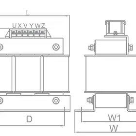 Трехфазный дроссель INNOVERT ZC-OCL-3,7