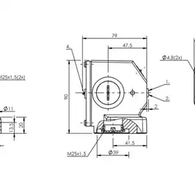 Блочный выключатель Balluff BNS 816-B04-KHG-12-605-11