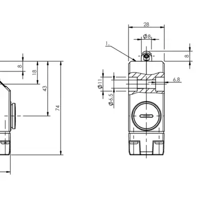 Одиночный выключатель Balluff BNS 813-FR-60-187