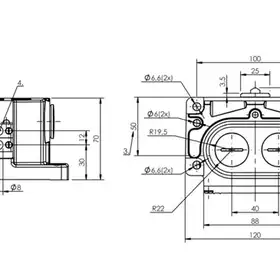 Блочный выключатель Balluff BNS 813-D02-E12-100-22-02
