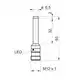 Индуктивный датчик Baumer IFBR 06N33T1/S14L-9