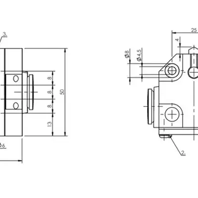 Блочный выключатель Balluff BNS 819-B04-D08-40-13-FC