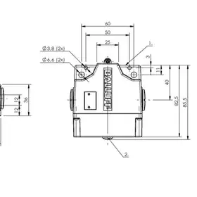 Блочный выключатель Balluff BNS 819-B02-L12-61-12-10-FD