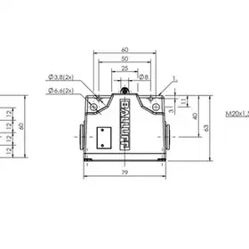 Блочный выключатель Balluff BNS 813-B04-L12-61-A-12-04