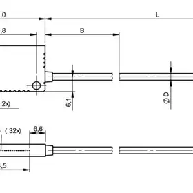 Оптоволоконный кабель Balluff BFO D25-LA-ED-EAK-250-02