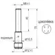 Индуктивный датчик ТЕКО ISB AC12S-31N-1,5-LS4-T-O