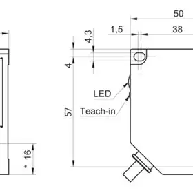 Лазерный датчик расстояния Baumer OADM 20I6592