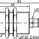 Индуктивный датчик LANBAO LR30XBN15DPCW1-E2