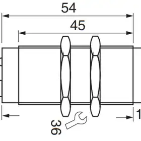 Индуктивный датчик EGE-Elektronik IGM 15 GSOP