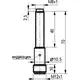 Индуктивный датчик ТЕКО ISN EC12B-32P-2,5-LS4