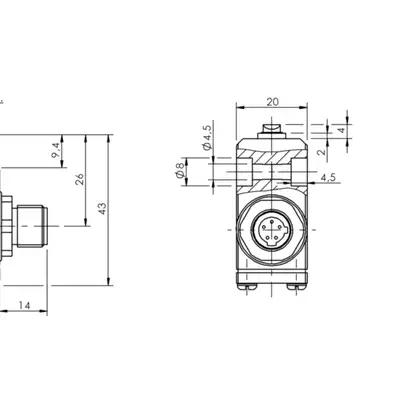 Одиночный выключатель Balluff BNS 819-99-E-10-S80