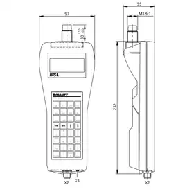 RFID портативный прибор чтения-записи Balluff BIS L-812-0-003