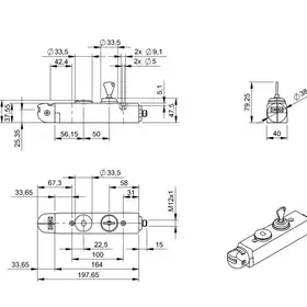Дверной выключатель безопасности Balluff BID F101-2M1M3-M02AZ0-S115